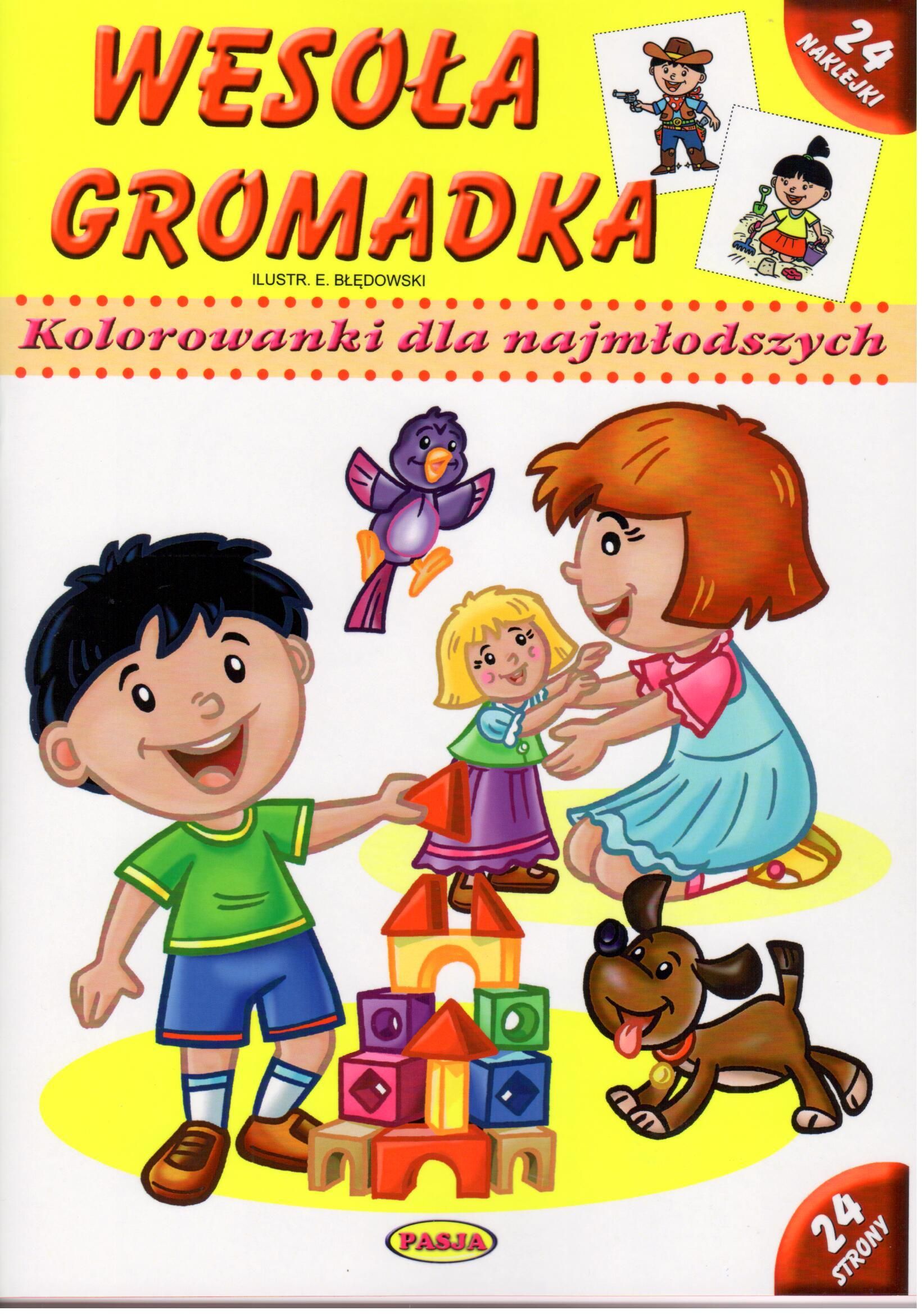 Image of Wesoła gromadka kolorowanki dla najmłodszych wyd. 2