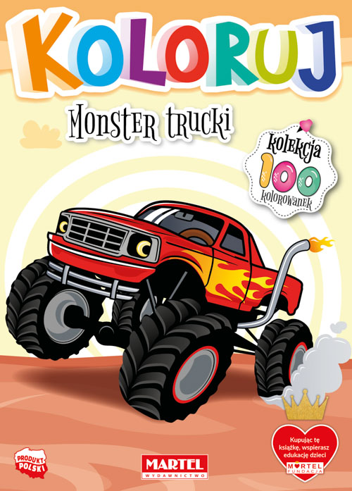 Image of Monster trucki. Koloruj