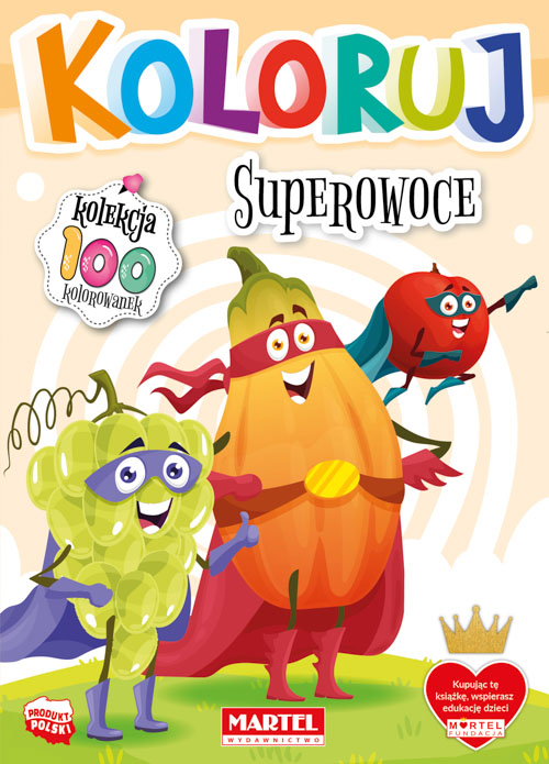 Image of Superowoce. Koloruj