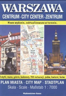 Image of Warszawa Centrum. Plan miasta 1:7000 wyd. 7