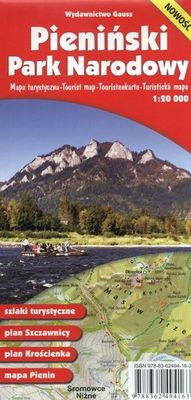 Image of Pieniński Park Narodowy. Mapa turystyczna 1:20 000 Mapa wodoodporna wyd. 3