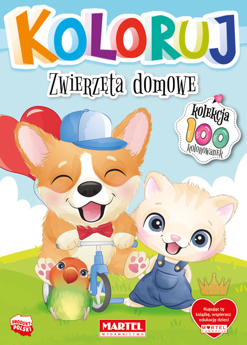 Image of Zwierzęta domowe. Koloruj