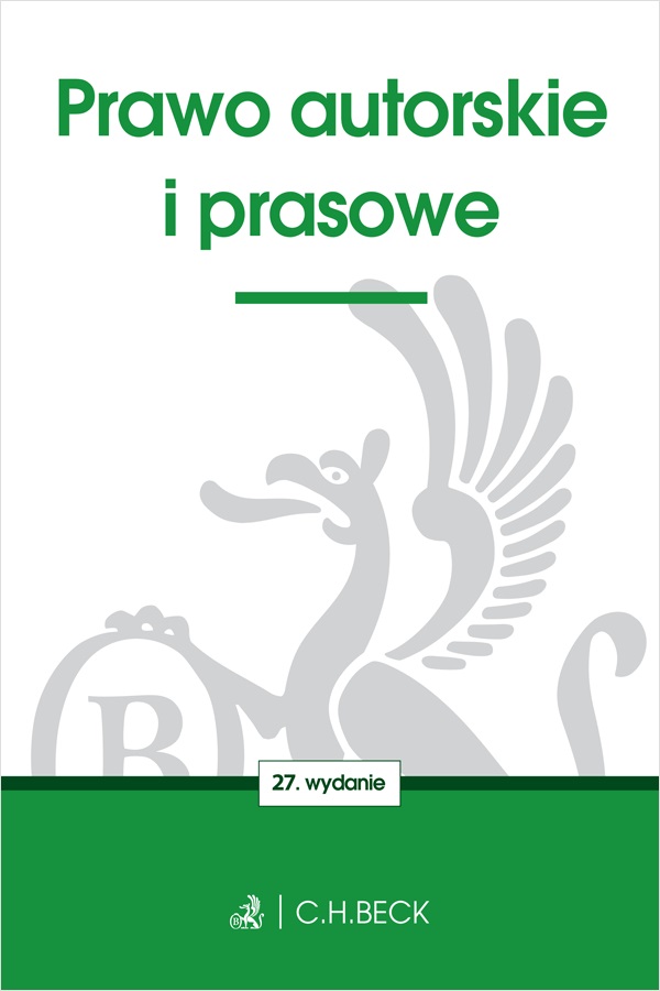 Image of Prawo autorskie i prasowe wyd. 2023