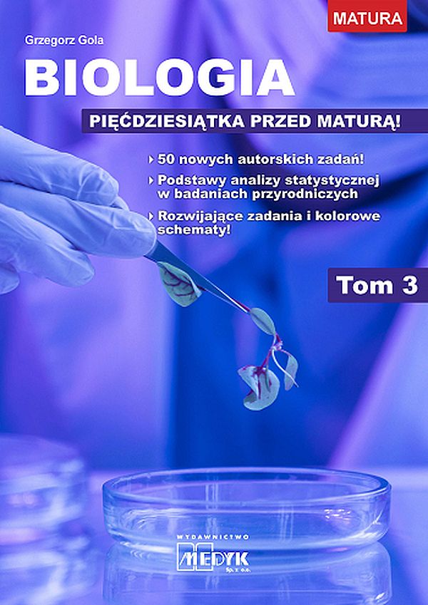 Image of Biologia pięćdziesiątka przed maturą Tom 3