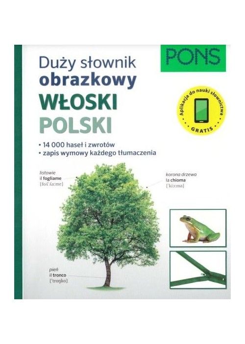 Image of Duży słownik obrazkowy Włoski wyd.2 PONS