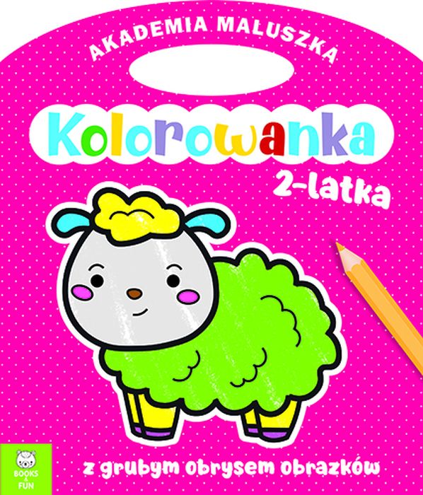 Image of Owieczka. Akademia maluszka. Kolorowanka 2-latka
