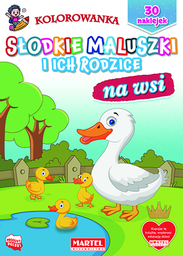 Image of Na wsi. Słodkie maluszki i ich rodzice