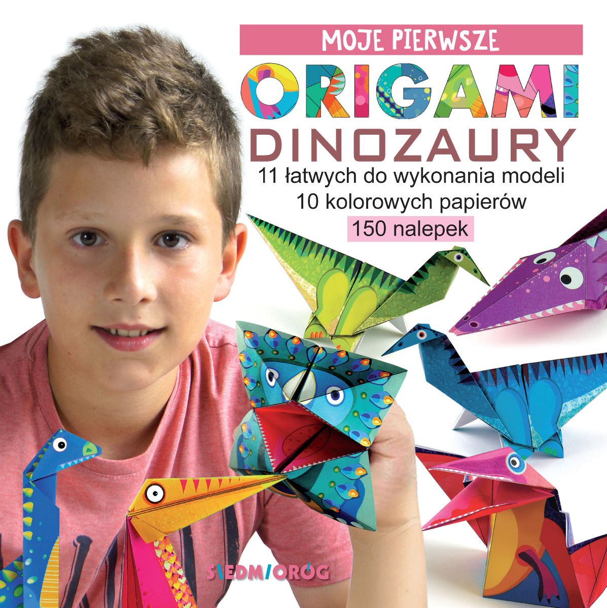 Image of Moje pierwsze origami. Dinozaury wyd. 2022