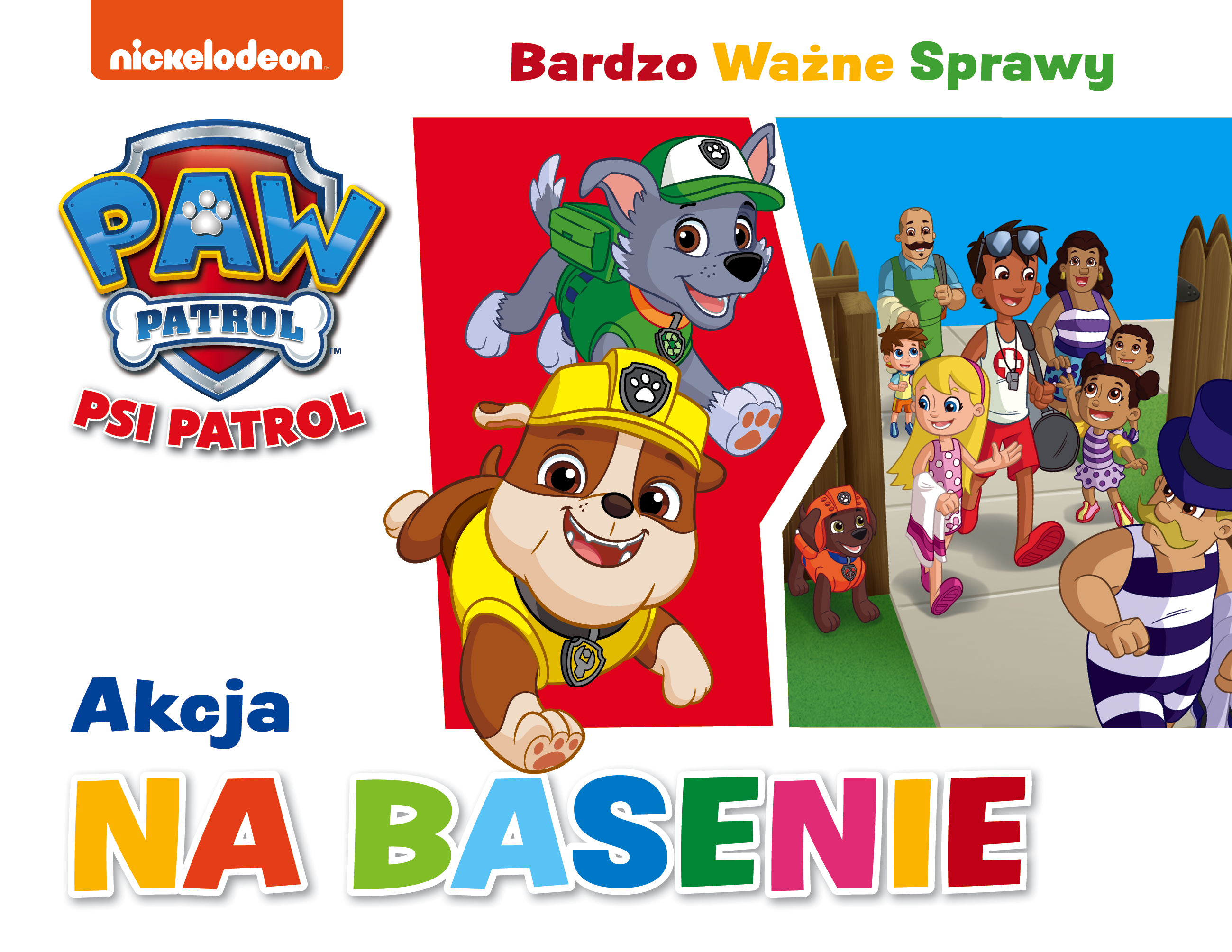Image of Akcja na basenie. Psi Patrol. Bardzo ważne sprawy