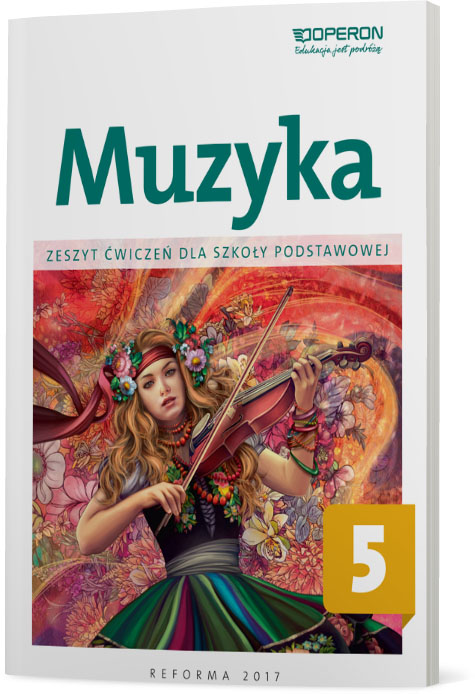 Image of Muzyka zeszyt ćwiczeń dla klasy 5 szkoły podstawowej