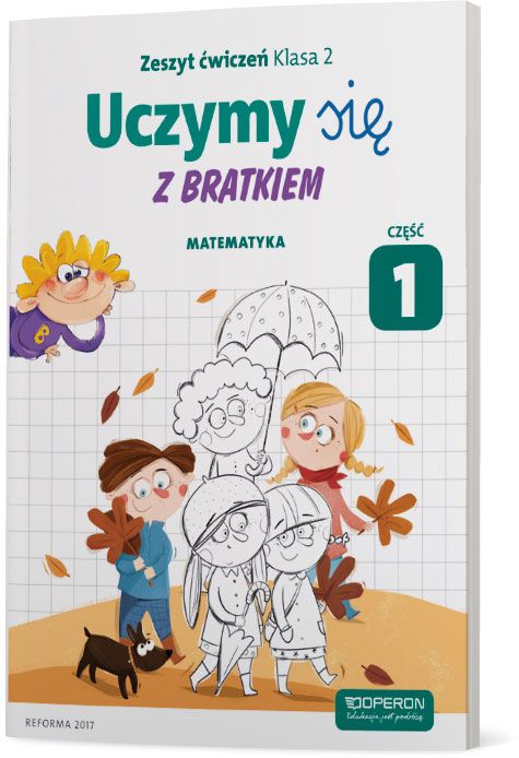 Image of Uczymy się z Bratkiem 2 Matematyka część 1 szkoła podstawowa