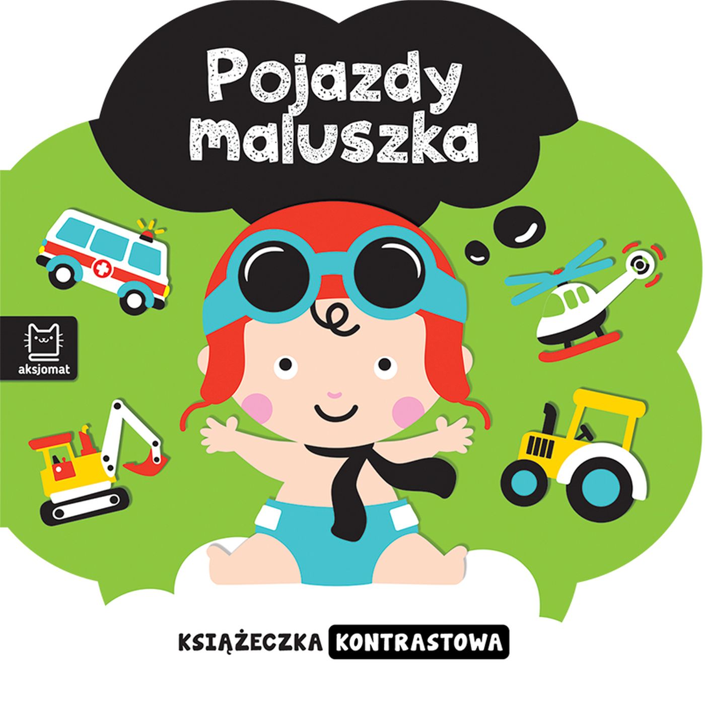 Image of Pojazdy maluszka. Książeczka kontrastowa