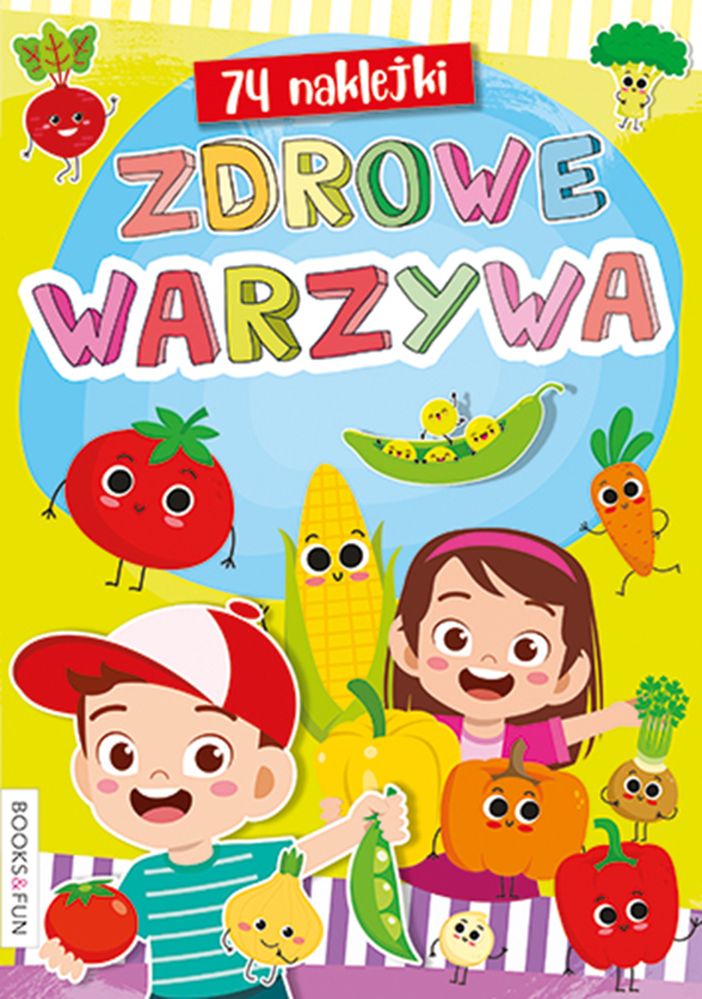 Image of Zdrowe Warzywa. Kolorowanka