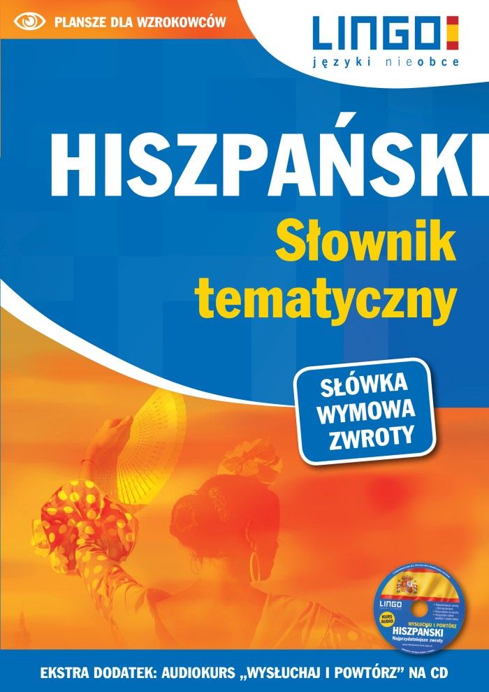 Image of Hiszpański słownik tematyczny książka + CD