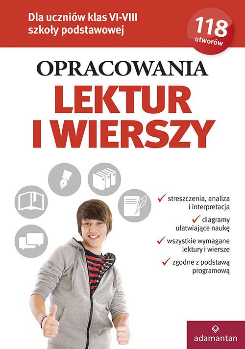 Image of Opracowania lektur i wierszy. Dla uczniów klas VI-VII szkoły podstawowej