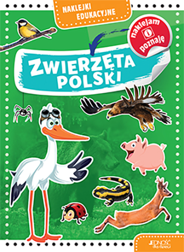 Image of Zwierzęta polski naklejki edukacyjne