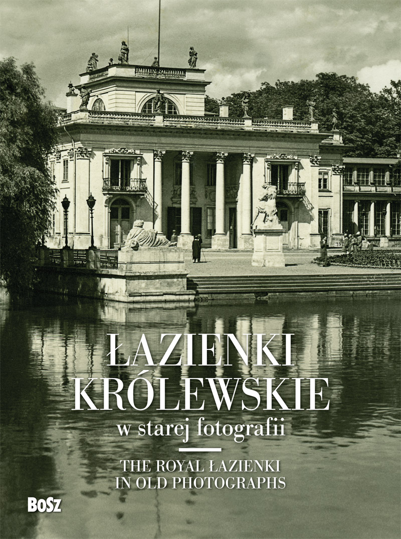 Image of Łazienki królewskie w starej fotografii wer. Poz/ang
