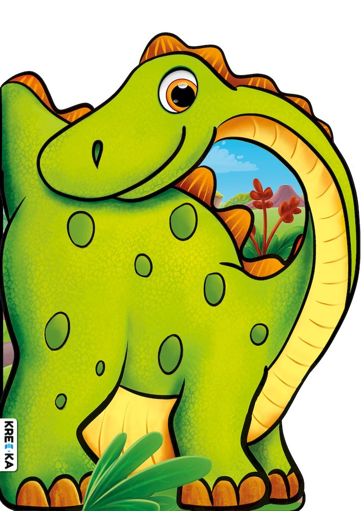 Image of Diplodok. Dinozaury