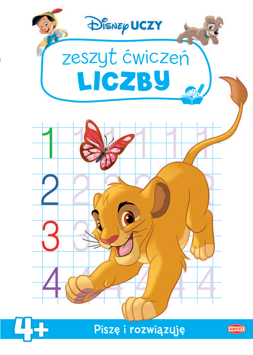 Image of Disney uczy classic Zeszyt ćwiczeń. Liczby UDZ-9304