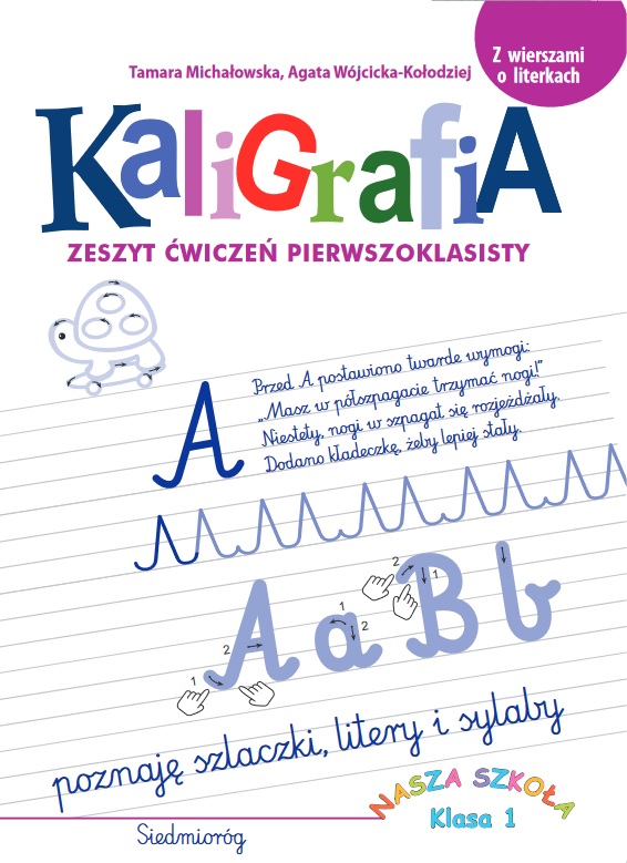 Image of Kaligrafia. Zeszyt ćwiczeń pierwszoklasisty