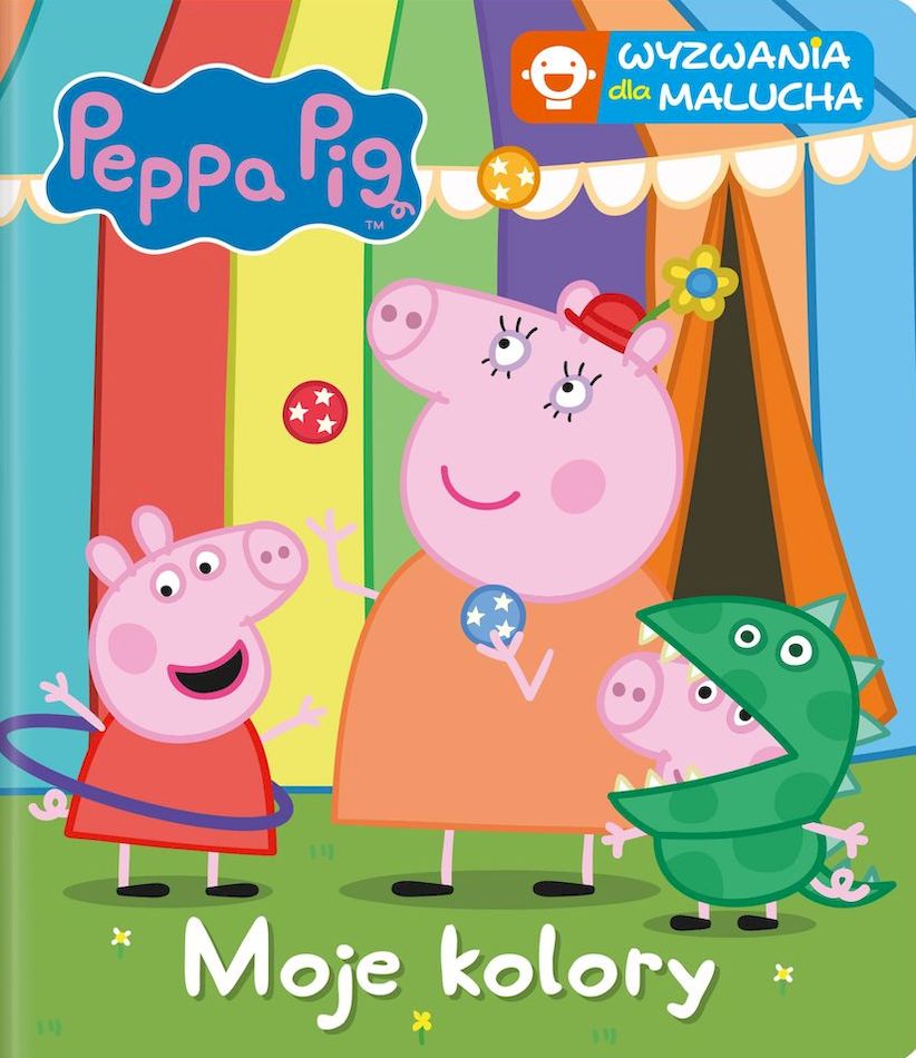 Image of Moje kolory. Wyzwania dla malucha. Świnka Peppa