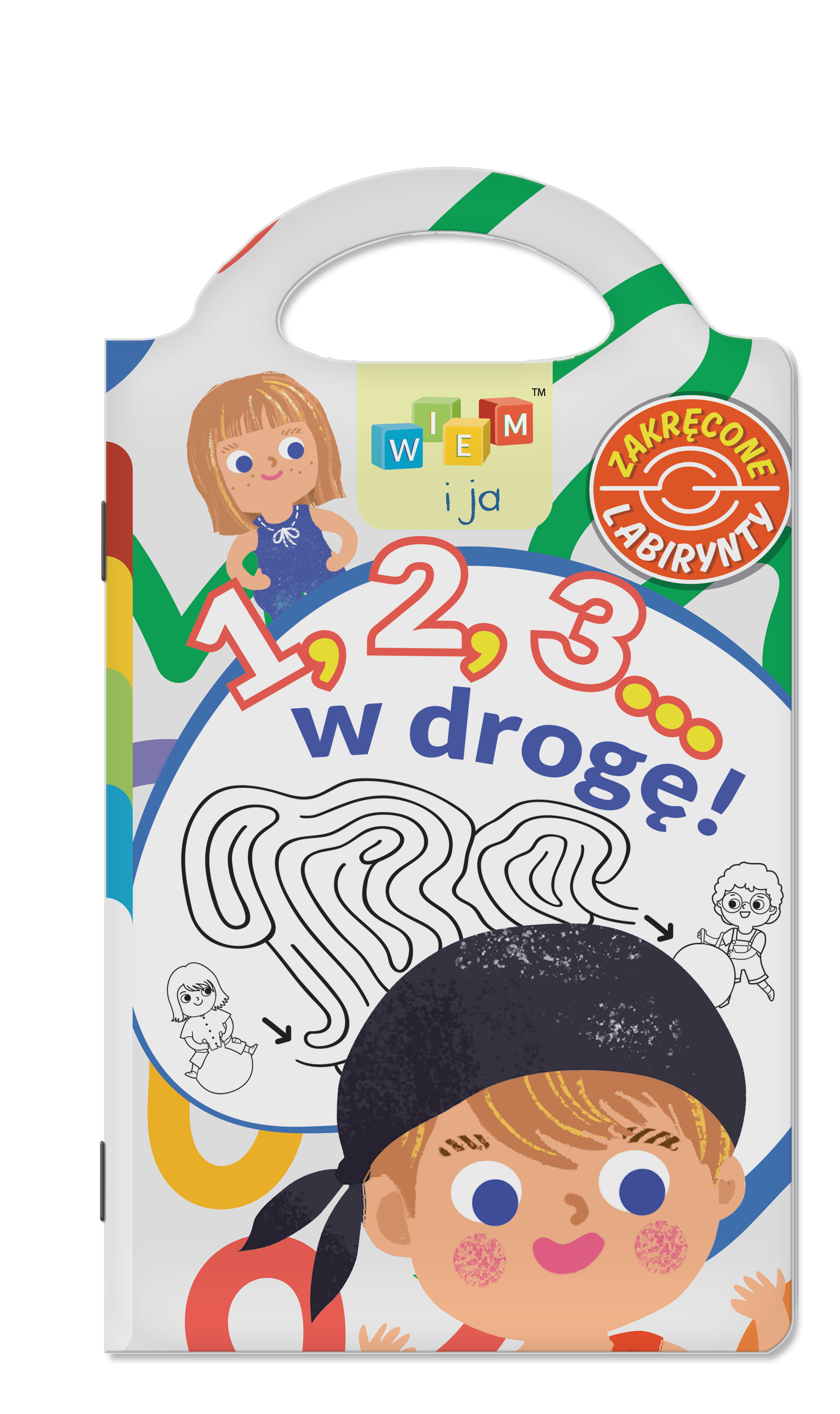 Image of 1,2,3… w drogę. Zakręcone labirynty. Wiem i ja