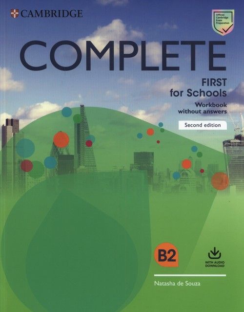 Image of Complete First for Schools Workbook without Answers with Audio Download