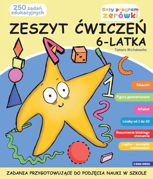 Image of Zeszyt ćwiczeń 6-latka