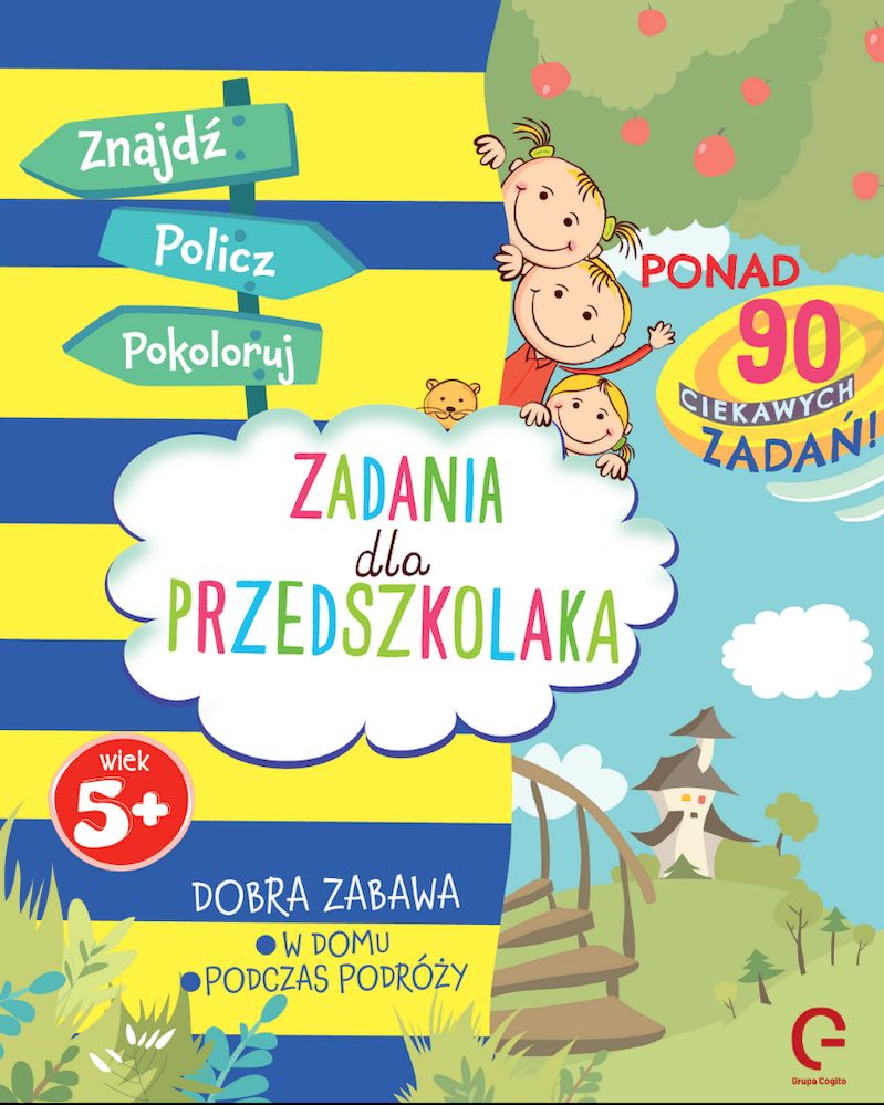 Image of Znajdź, policz, pokoloruj. Zadania dla przedszkolaka
