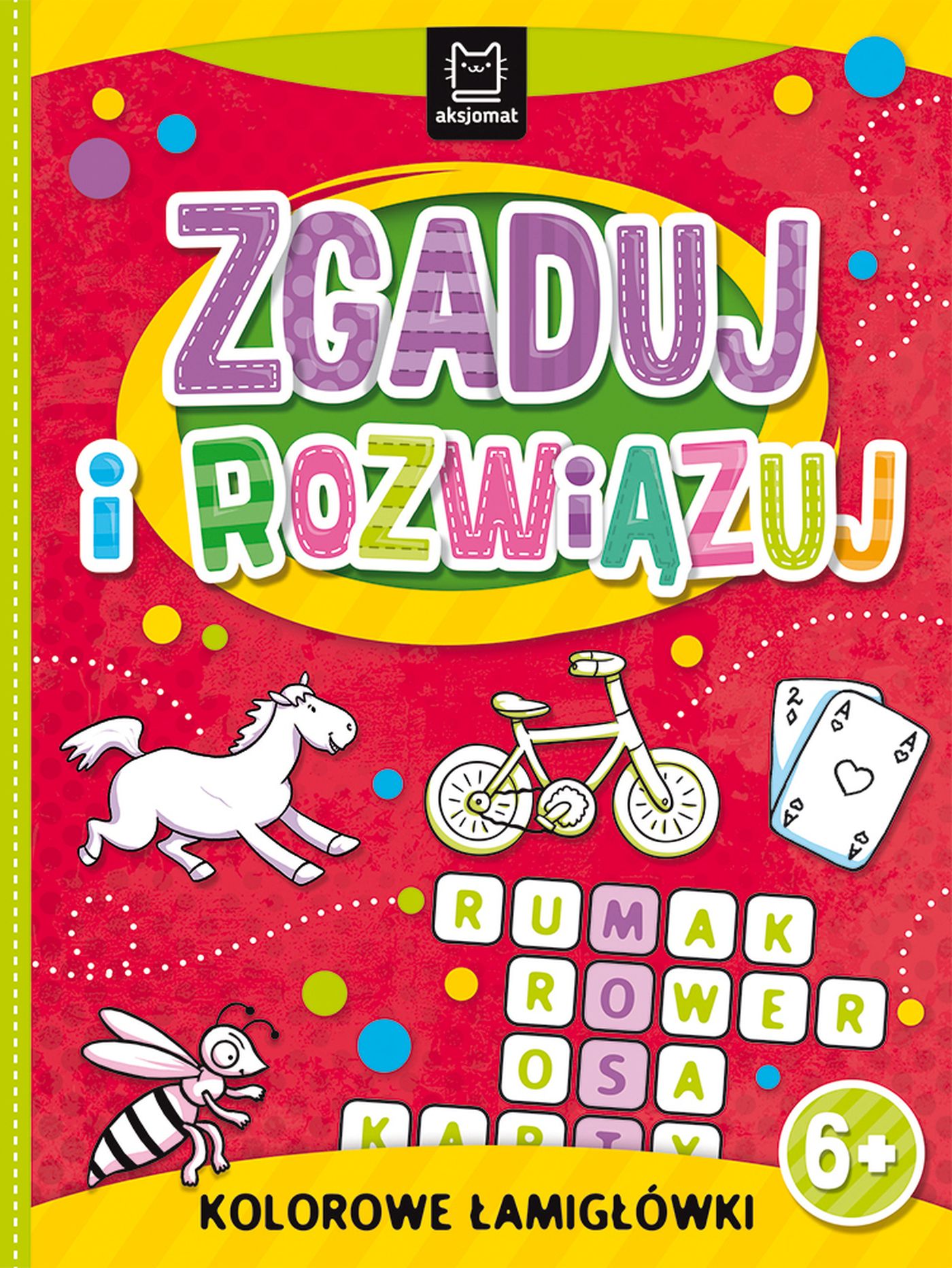 Image of Zgaduj i rozwiązuj. Kolorowe łamigłówki