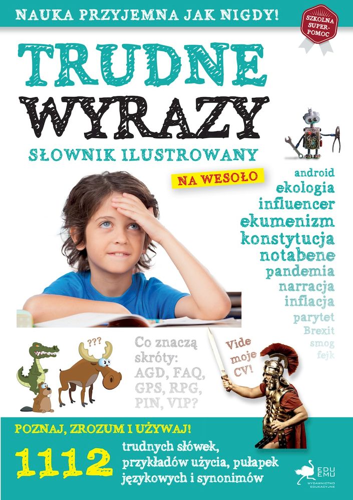 Image of Trudne wyrazy. Słownik ilustrowany na wesoło