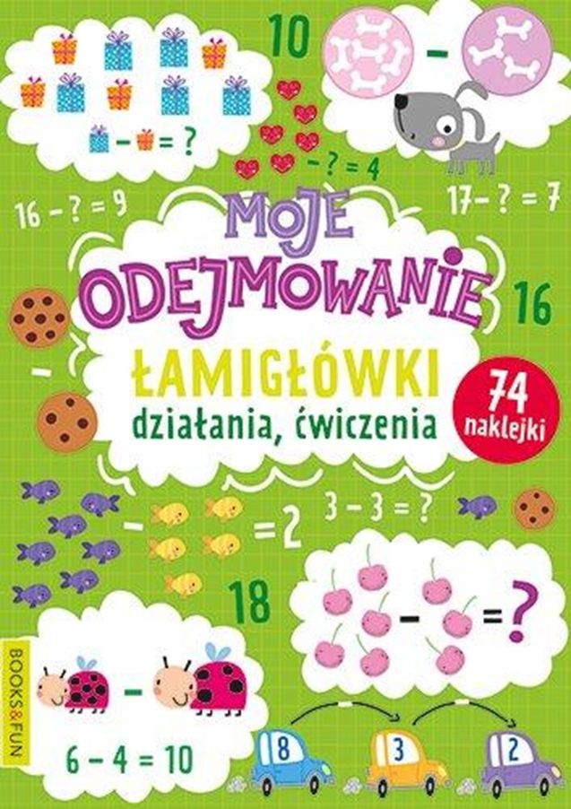 Image of Moje odejmowanie. Łamigłówki, działania, ćwiczenia