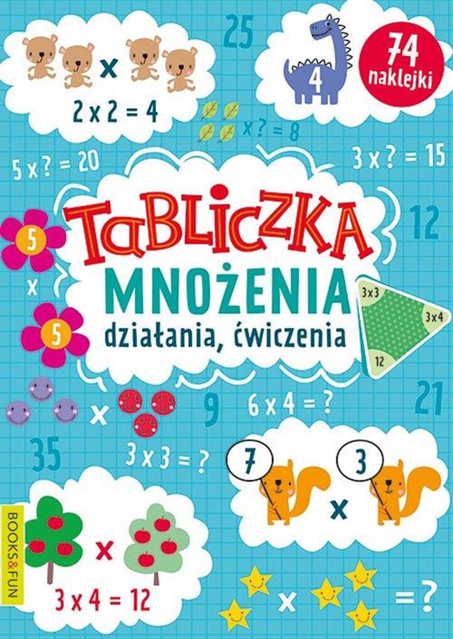 Image of Tabliczka mnożenia. Działania, ćwiczenia