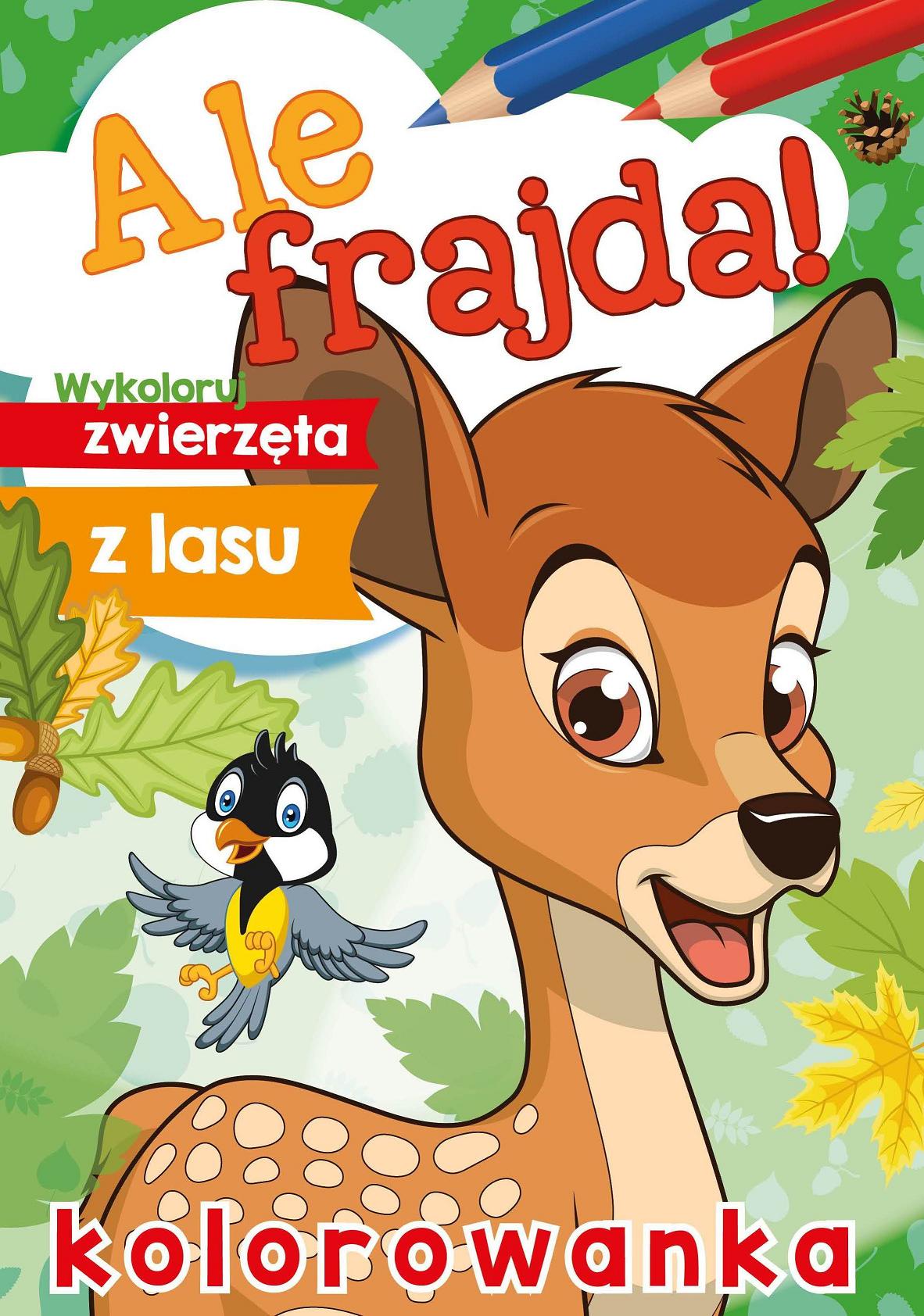 Image of Wykoloruj zwierzęta z lasu. Ale frajda!