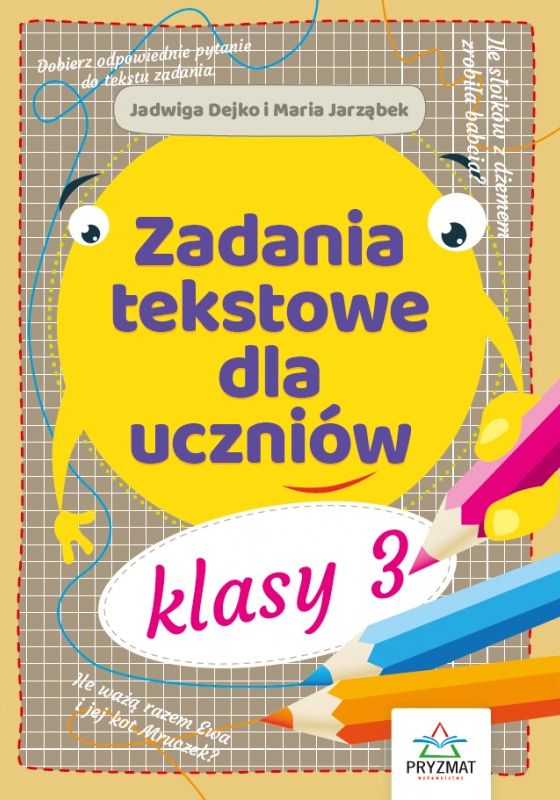 Image of Zadania tekstowe dla uczniów klasy 3