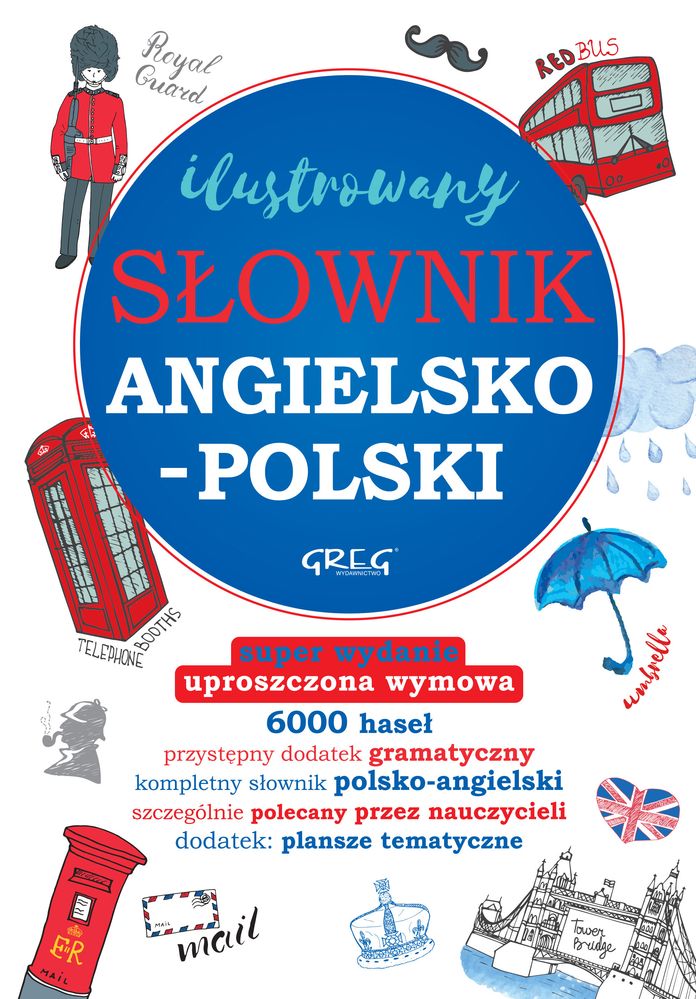 Image of Ilustrowany słownik angielsko-polski polsko-angielski