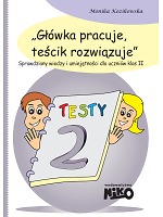 Image of Główka pracuje teścik rozwiązuje klasa 2
