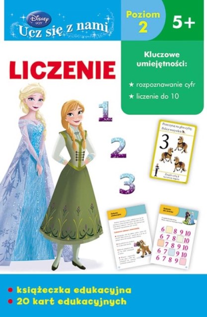 Image of Uczy ucz się z nami liczenie Disney Kraina Lodu