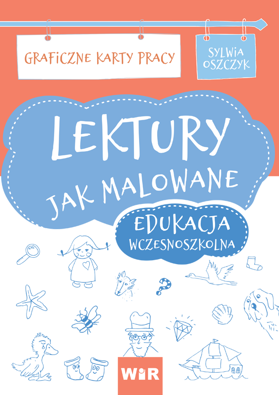 Image of Lektury jak malowane Edukacja wczesnoszkolna Graficzne karty pracy