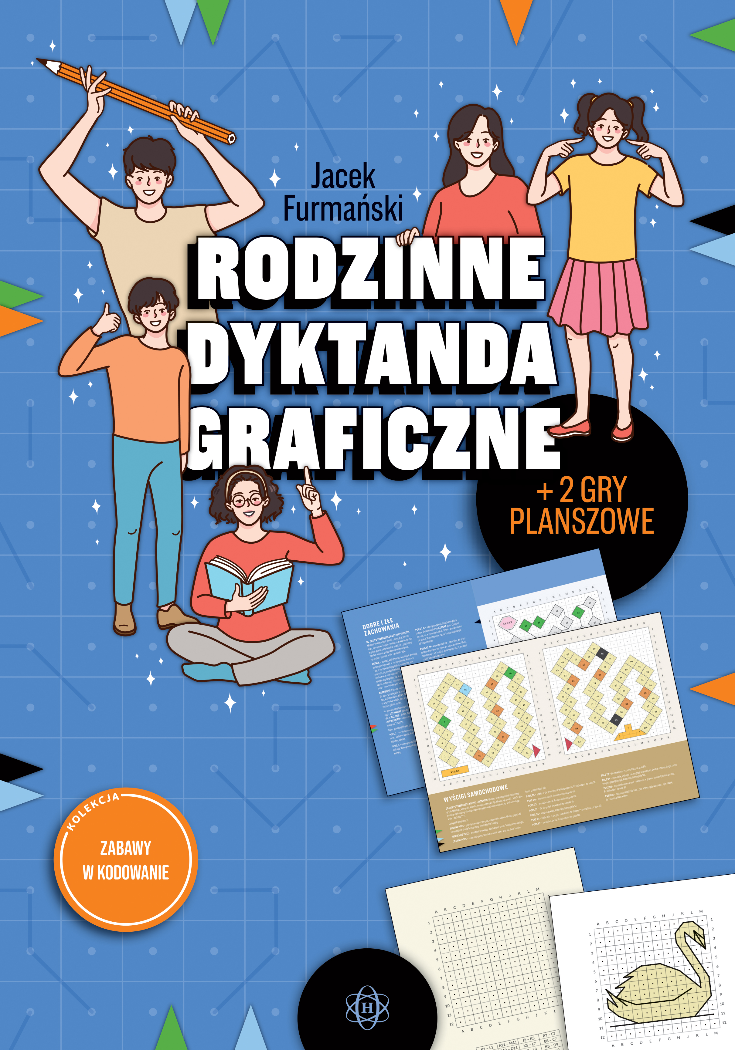 Image of Rodzinne dyktanda graficzne Zabawy w kodowanie