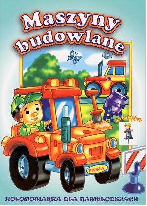 Image of Maszyny budowlane kolorowanki dla najmłodszych