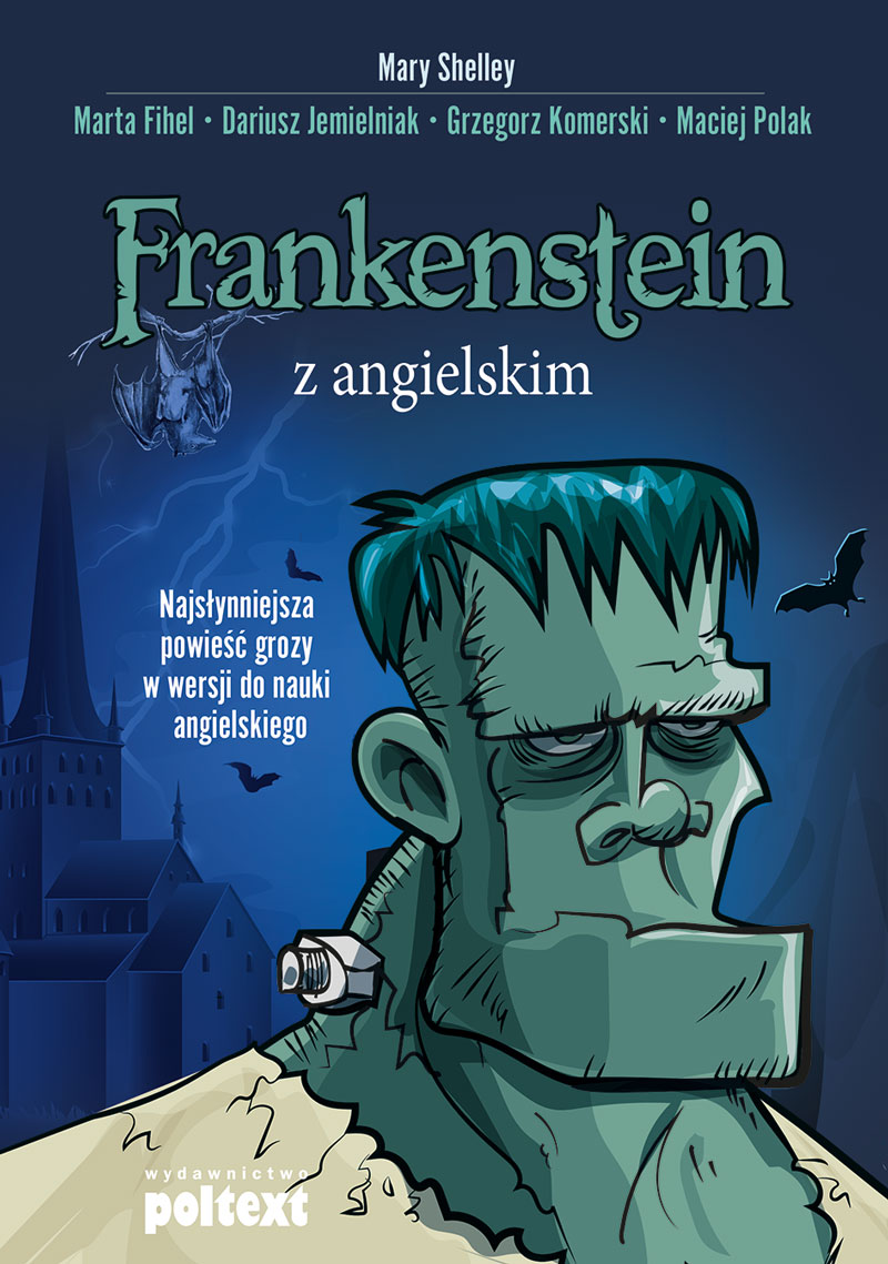 Image of Frankenstein z angielskim najsłynniejsza powieść grozy w wersji do nauki angielskiego