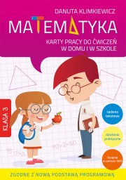 Image of Matematyka klasa 3 karty pracy do ćwiczeń w domu i w szkole