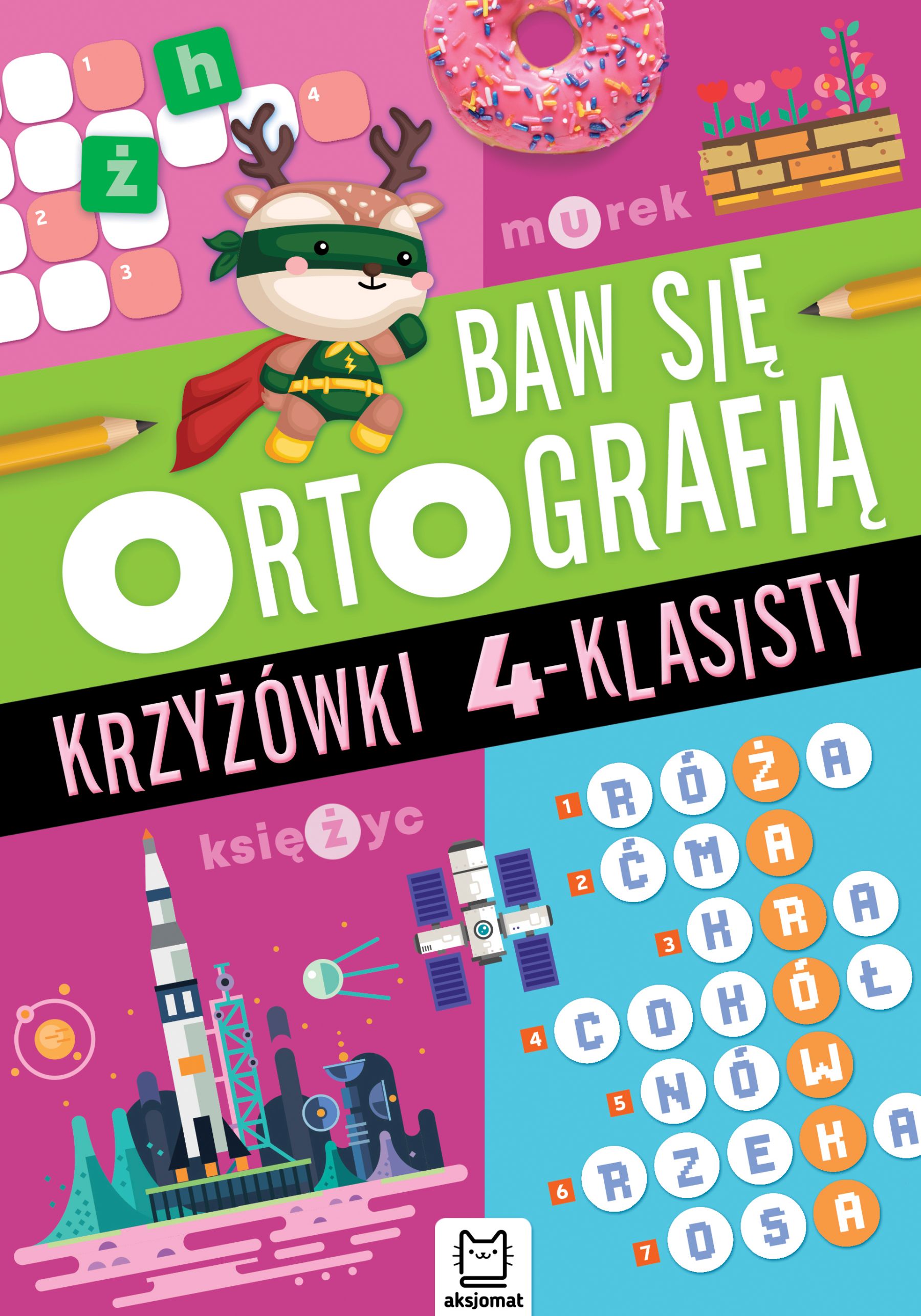 Image of Krzyżówki 4-klasisty. Baw się ortografią