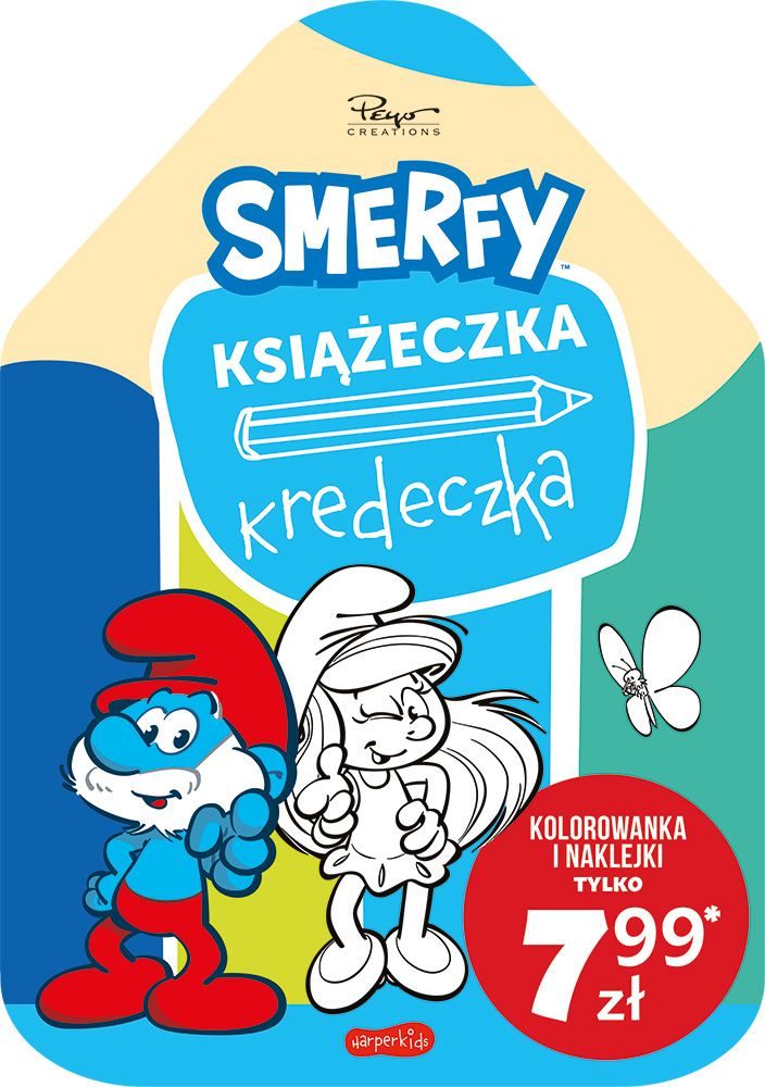 Image of Smerfy. Książeczka kredeczka