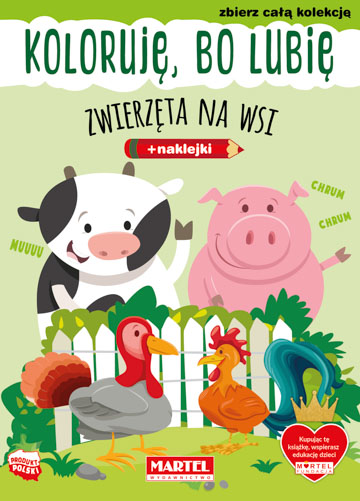 Image of Koloruję, bo lubię. Zwierzęta na wsi