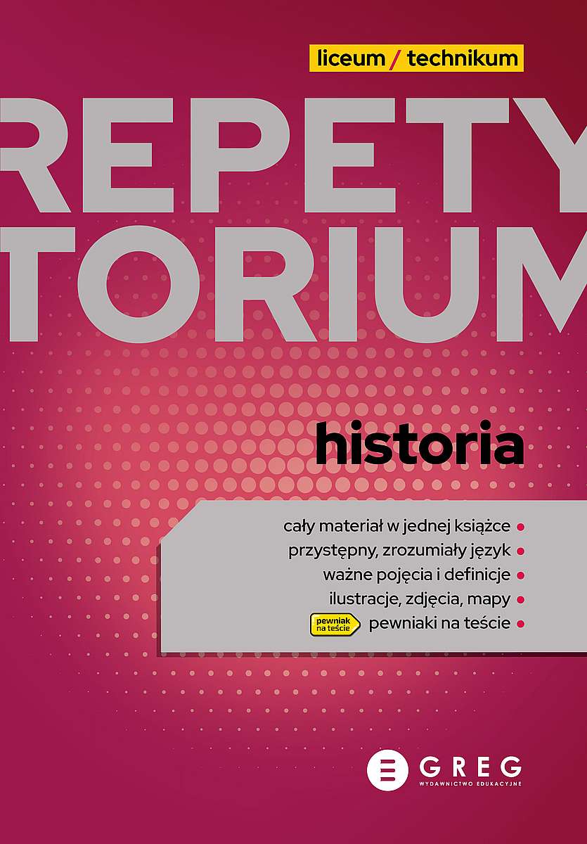 Image of Historia. Repetytorium liceum/technikum