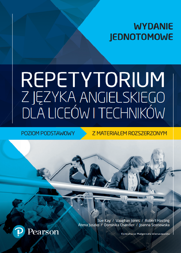 Image of Repetytorium z języka angielskiego dla liceów i techników. Poziom podstawowy z materiałem rozszerzonym + ebook