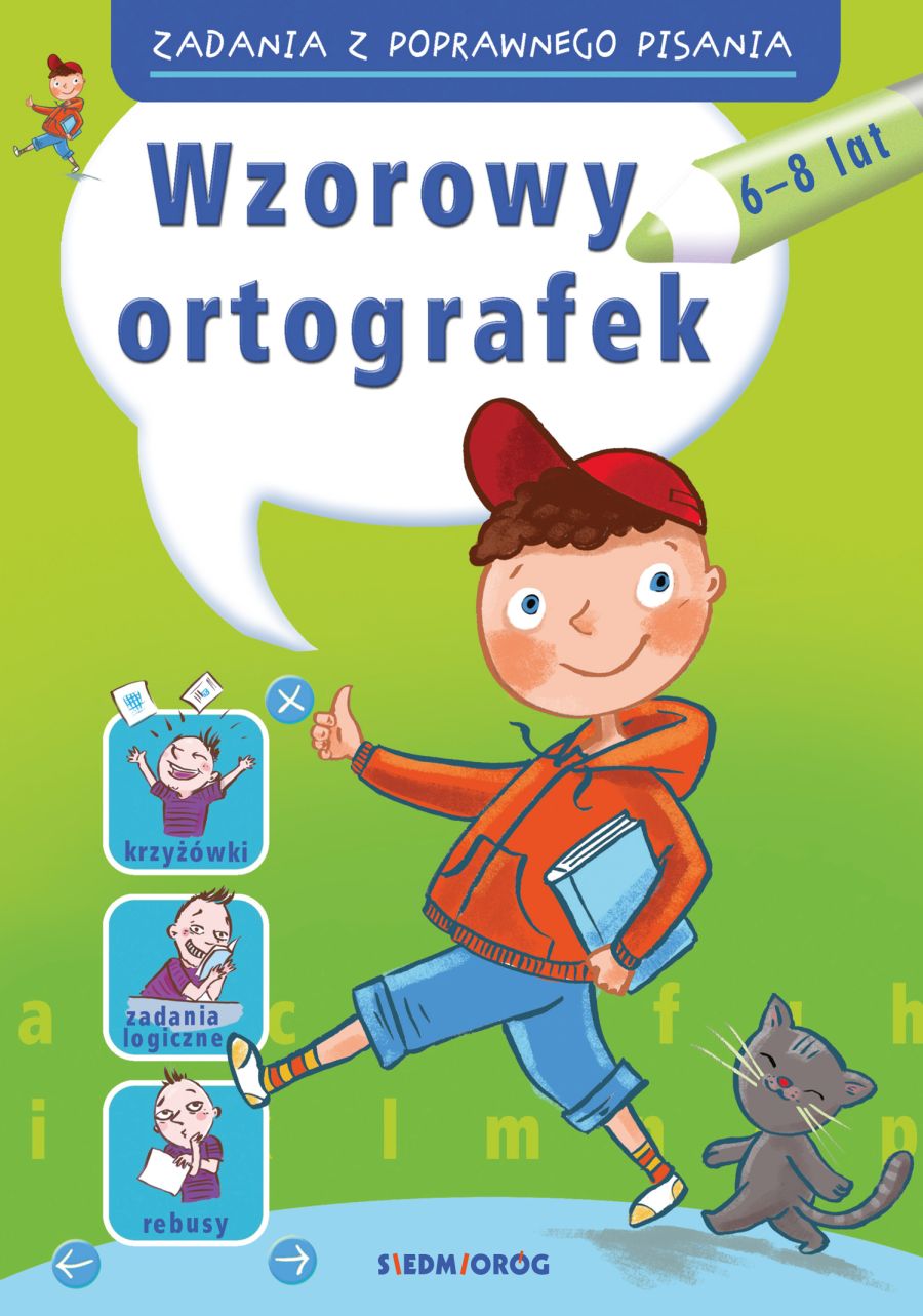 Image of Wzorowy ortografek. Zadania z poprawnego pisania
