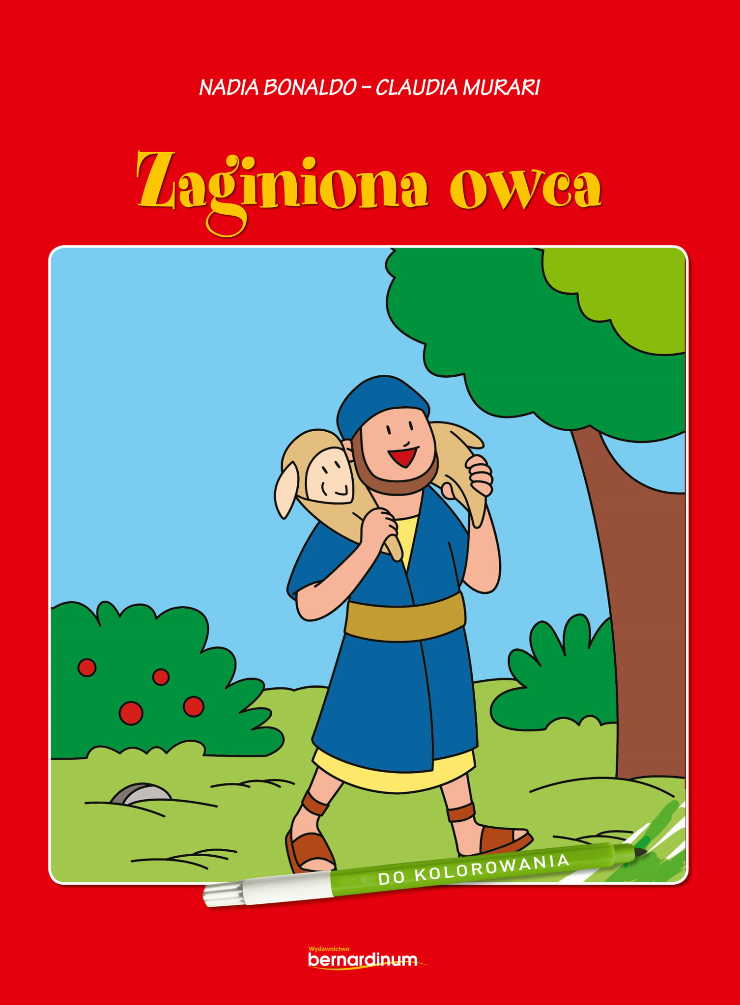 Image of Zaginiona owca. Kolorowanka
